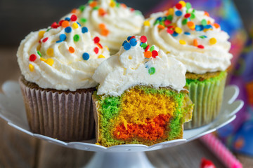 Funny cupcakes for the holiday.