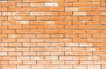 Red brick wall texture background