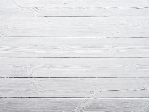 White painted wood texture background