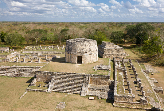 Mayapan - Old Mayan place in Yucatan near by Merida