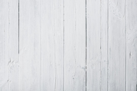 Vintage white painted wood texture background