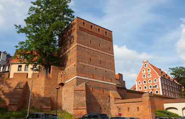 Krzywa Wieża oraz Spichlerz, Toruń, Polska,
Leaning Tower in Torun, Poland