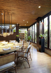 restaurant's private dining room