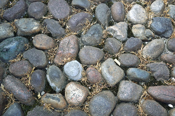 pebble floor