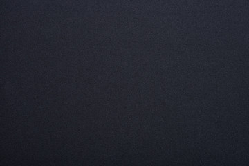 Clean new black fabric texure