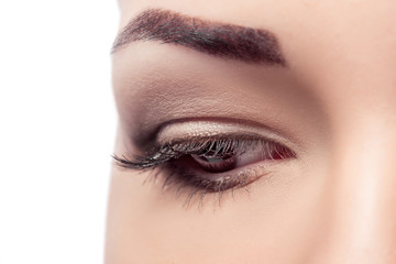 Naklejka premium beautiful woman eye