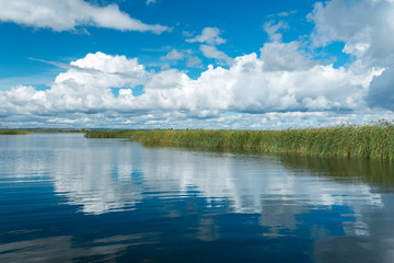 River with sky