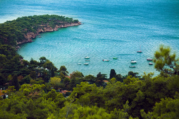 Fototapeta premium Rocky cape. Turkey