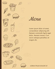 Menu design for restaurants