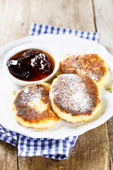 Cottage cheese pancakes