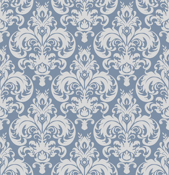 seamless damask pattern