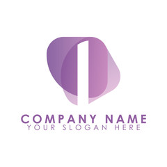 letter i vector sign element symbol icon i design