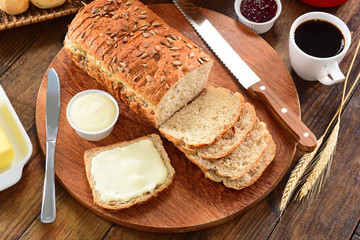 Whole grain bread