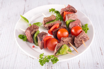 grilled beef,barbecue