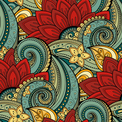 Vector Seamless Floral Pattern