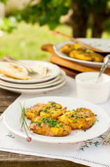 Australian Crash Hot Potatoes with Sour Cream
