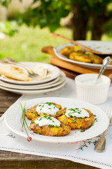 Australian Crash Hot Potatoes with Sour Cream