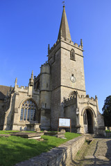Fototapeta na wymiar church in Lacock,Wiltshire,UK