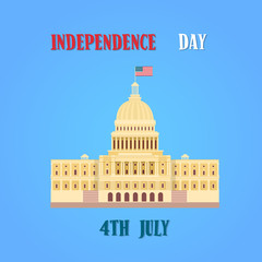 Capitol Building United States Of America Senate House Independence Day