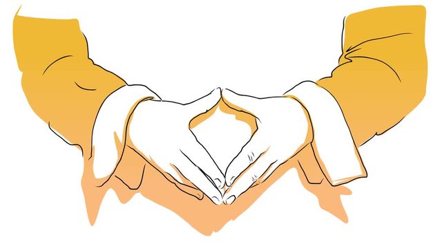 Hand Pose Sketched Animation, Hand-drawn illustrated Footage