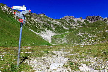 Wandergebiet Nebelhorn