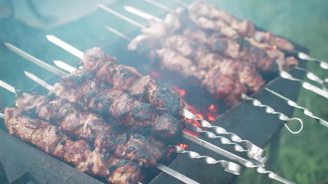 we Wave a Piece of Cardboard Over a Shish Kebab to Increase Temperature