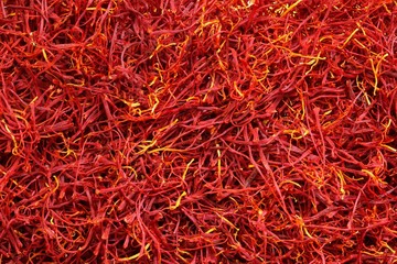 Fototapeta premium Saffron Threads full frame / Saffron background