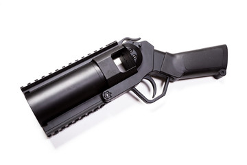 Gun isolated on a white background