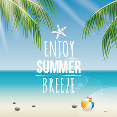 Summer Vacation label