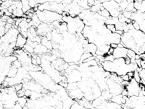 Cracks Texture Overlay. Vector Background