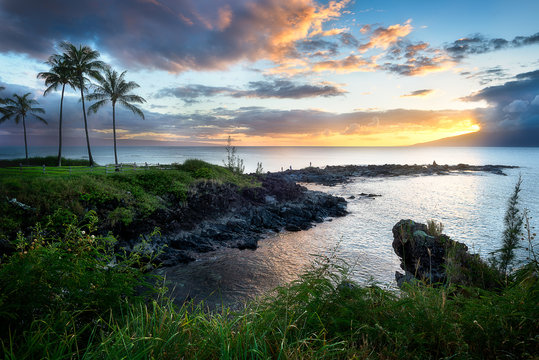Sunset at Kapalua, Maui