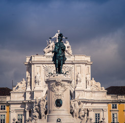 statue in Lisbon
