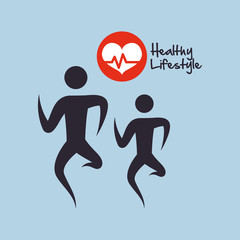 Healthy lifestyle  design. bodycare icon. Isolated illustration