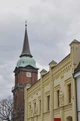 Ersparniss-Anstalt und Schelfkirche, Schwerin