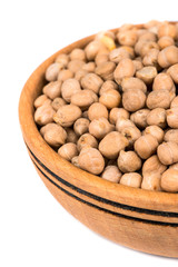 Chickpeas in a bowl