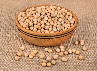 Chickpeas in a bowl