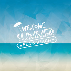 Summer Vacation label