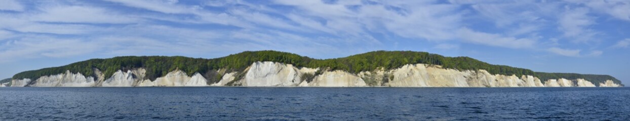 Panorama der Kreideküste, Rügen