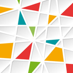 Geometric Abstract colorful Background