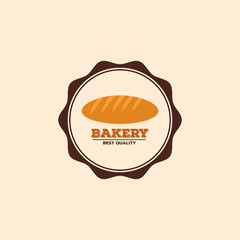 Delicious bakery label
