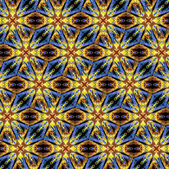 Modern Check Ornate Pattern