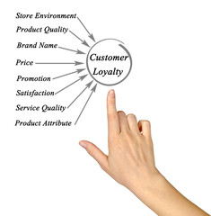 Diagram of Customer Loyalty