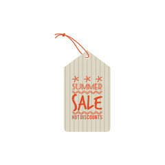 Summer Sale label