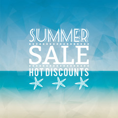 summer sale label