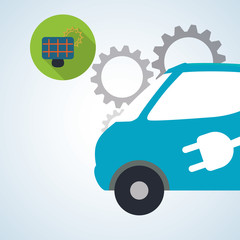 Eco design. Bio icon. Isolated illustration. Green concept , vector