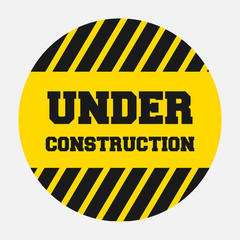 under construction sign