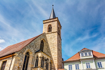 Fototapeta na wymiar Ägidienkirche in Erfurt