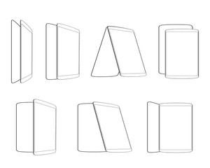 set contour tablet icons