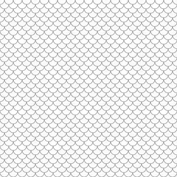 scales simple seamless pattern