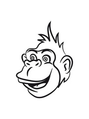 Gorilla monkey funny cool